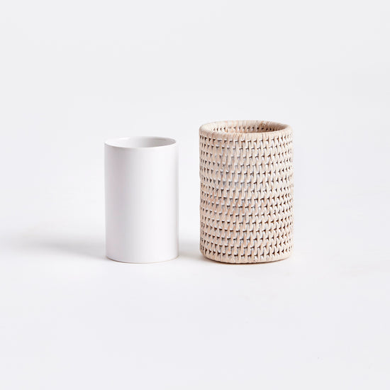 Burma Rattan Toothbrush Holder