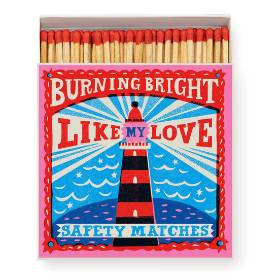 Burning Bright Matches
