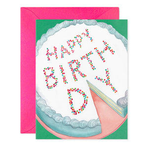 Cake Slice Birthday Card