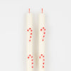 Candy Cane Table Candles