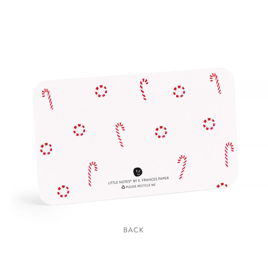 Candy Cane Holiday Little Notes