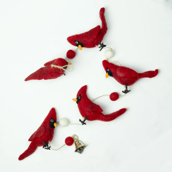 Red Cardinal Garland