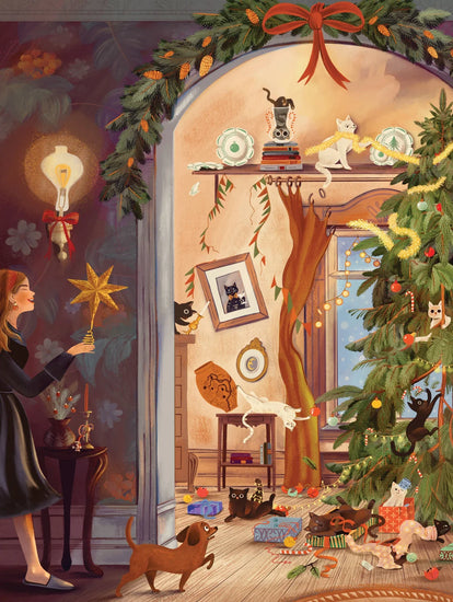 Cats in December Puzzle