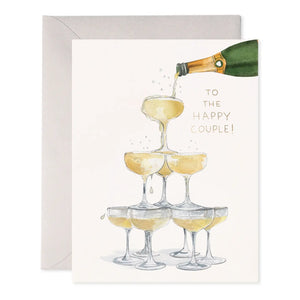 Champagne Tower Card