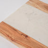Marble & Wood Charcuterie Board