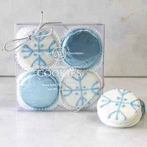 Snowflake Covered Cookies