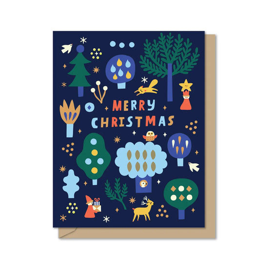 Christmas Forest Card