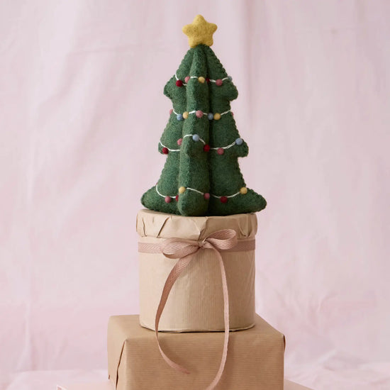 Christmas Tree with Garland