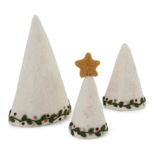 White Christmas Tree Set