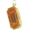 Cinema Ticket Ornament