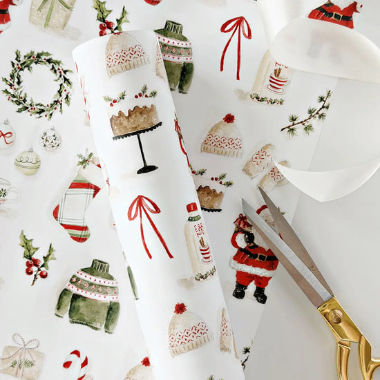 Classic Christmas Gift Wrap