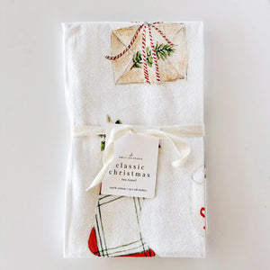 Classic Christmas Tea Towel
