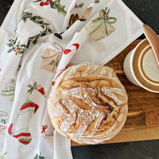 Classic Christmas Tea Towel