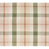 Classic Check Wool Throw | Terracotta Green