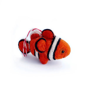 Felt Clown Fish Ornament