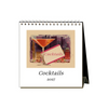 2027 Cocktails Desk Calendar
