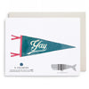 Congrats Pennant Card