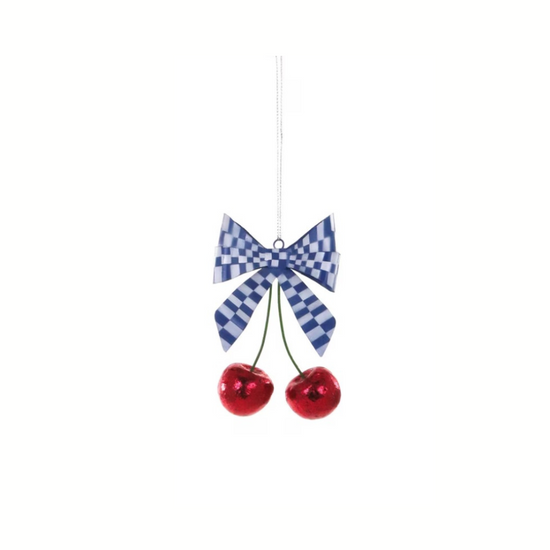 Coquette Cherries Ornament