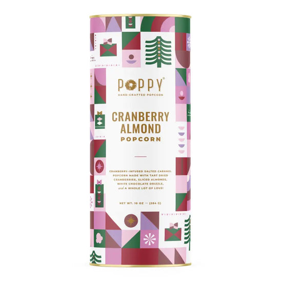 Cranberry Almond Holiday Popcorn