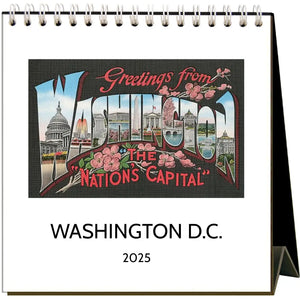 2025 Washington DC Desk Calendar