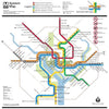 Washington, DC Metro Map Puzzle