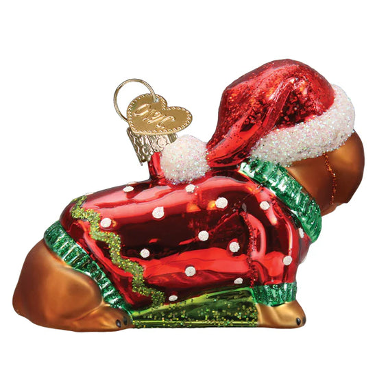 Dachshund Puppy Ornament