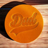 Dad Leather Coaster Set