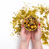 Dark Chocolate Pistachio Holiday Popcorn