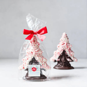 Peppermint Snow Chocolate Tree