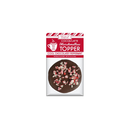 Dark Chocolate Peppermint Marshmallow Topper