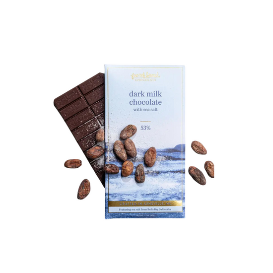 Dark Milk with Sea Salt Chocolate Bar