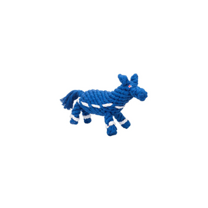 Democratic Blue Donkey Rope Toy