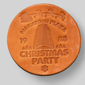 Die Hard Leather Coaster Set