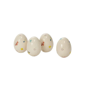 Ditsy Floral Ceramic Egg
