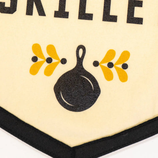 Don't Wash the Cast Iron Skillet Camp Flag