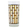 Dots & Dashes Black Collins Glass