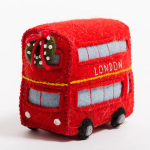 Double Decker Bus Ornament