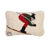 Downhill Skier Mini Pillow