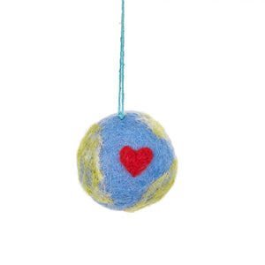 Love Planet Earth Ornament