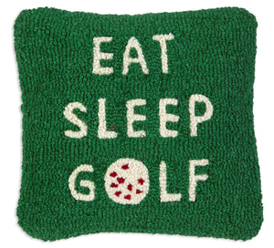 Eat Sleep Golf Pillow