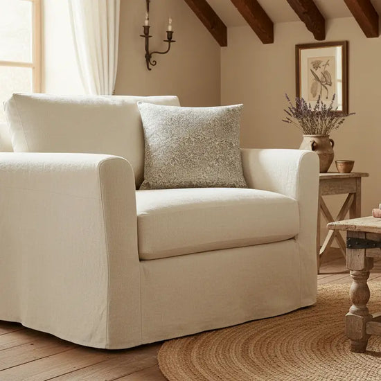 Ella Botanical Linen Pillow