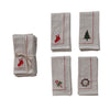 Holiday Embroidered Napkin Set