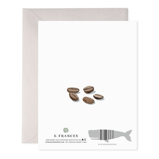 Espresso Thanks Card