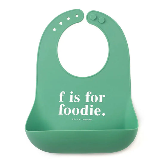 F is for  Foodie Bib