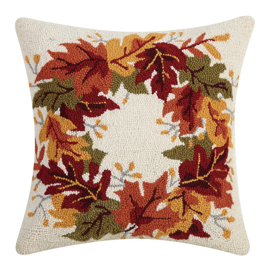 Fall Wreath Pillow