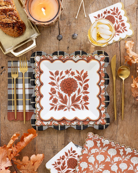Fall Flora Napkins