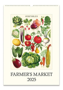 Farmer's Market Wall Calendar