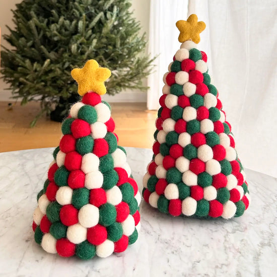 Felt Ball Christmas Tree