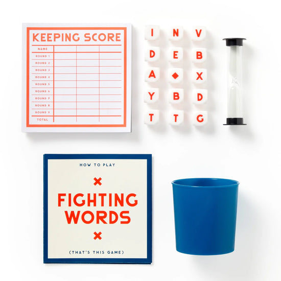 Fighting Words Dice Game