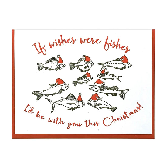 Fishes Christmas Card